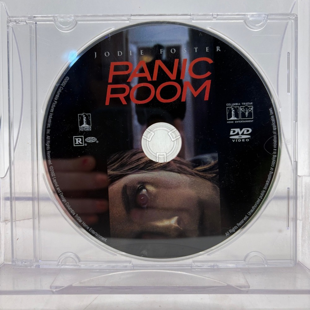 Panic Room DVD 2002 Jodie Foster Thriller Movie Columbia TriStar Home Video